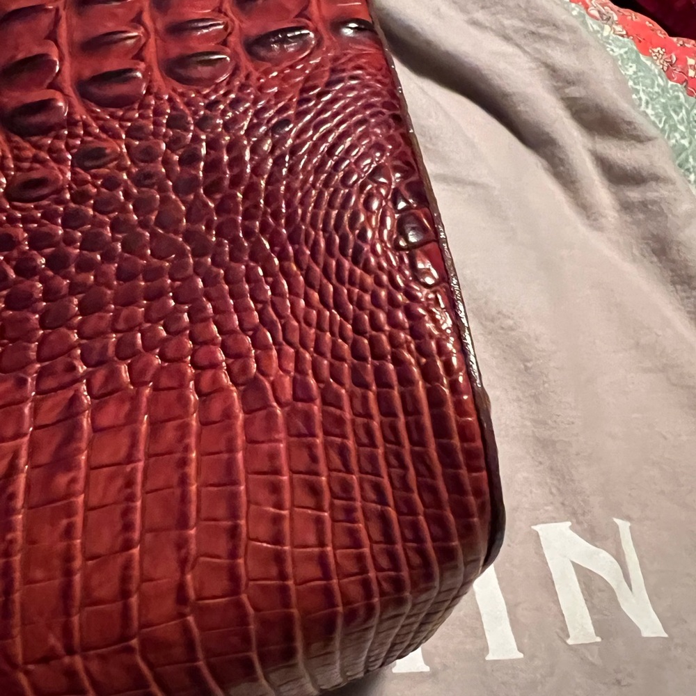 Brahmin Asher Tote Shoulder Bag PECAN - Picture 8 of 11